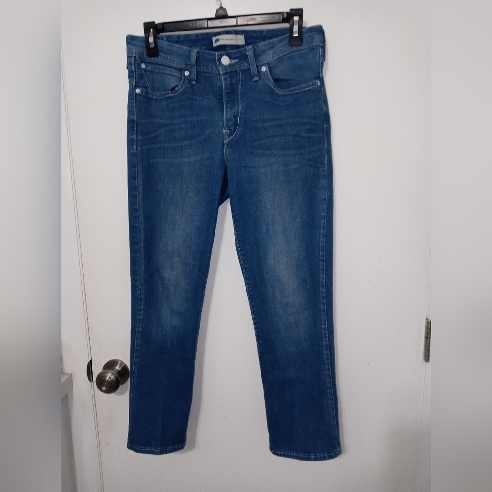 Levi's Women's Mid Rise Stretch Skinny Denim Jeans White Label 8 29x32